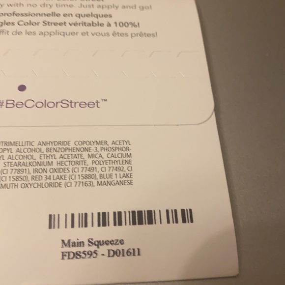 Color street main squeeze - Picture 2 of 2